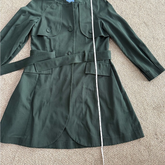 Simply Vera Vera Wang Dark Green Vintage Coat - Picture 15 of 15